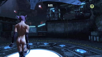 Preview 3 of Augunes Ames - Batman Arkham City &quot_Catwoman Halloween Full Nude&quot_