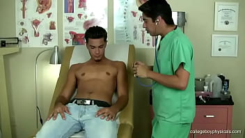 Preview 1 of Thick Mustache - Boy visit doctor