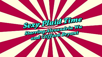 Preview 1 of Fisting In Tennis Courts - Coming soon from Alexandria Wu3 ! Sexy Plaid Time!!