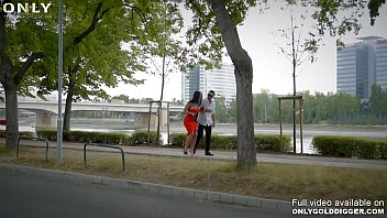 Preview 1 of Asian Mom Fuck Bbc - Only3x (GoldDigger) brings you - Foot fucking filly featuring Honey Demon and Raul Costa