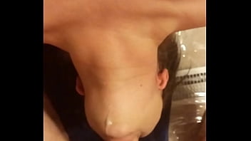 Preview 1 of Johnny Sins Nikita Von James Gym - Restrained and Throat fucked