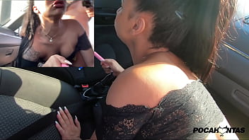 Preview 4 of Papa Handi - Pocahontas fazendo sexo ANAL na rua! (SEM CAMISINHA)  Anal sex at streets with horny brunette Pocahontas (BAREBACKED)
