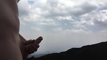 Preview 1 of Australian Chut Pashi Lesbin - Finishing on Mount Etna (Italy)