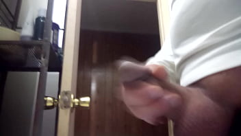 Preview 1 of Office Sedulded - Jacking my cock off again!