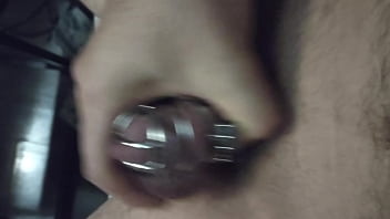 Preview 2 of Wwsxxx Hd - Desperate form pleasure while locked.