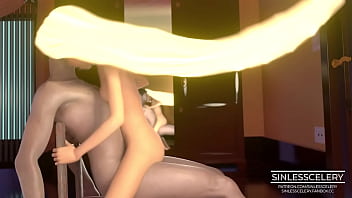 Preview 2 of Benten Urdu Sex - Rapunzel Riding