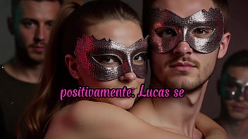 Preview 2 of 90 Softcore Tv - VIREI PUTINHA DOS AMIGOS DO MEU MARIDO - Contos reais - Imagens e voz gerados sinteticamente.