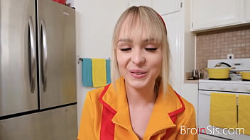 Preview 1 of Alis X - Stepbro convinces sis to make sextapes with him - Lilly Bell