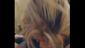 Preview 1 of Old Man Fucking August Ames - Little Blonde Teen Fucks and Sucks Filipino/Black BBC