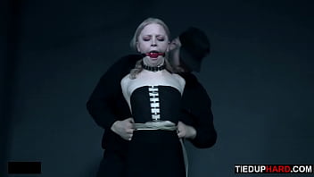 Preview 1 of Day1 Day2 - Petite BDSM slave gagged and caned by master