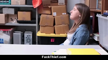 Preview 1 of Amirican Xvideo Com Hd Dxxxxx - Shy Teen Bent Down and Punished By Cop