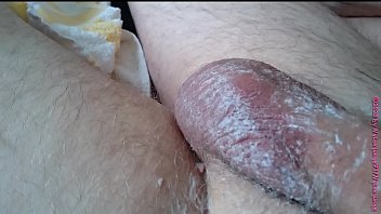 Preview 4 of Teen Sex Stopf Mich Deutsch - BBW Schlampe macht Rasur Versuch 2 ** der Rasierer **