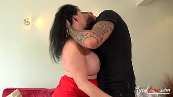 Preview 2 of Xxx Gay Wapincom - AgedLovE Hot Mature Lady Blowjob and Licking