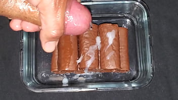 Preview 4 of Youngesy Asian - My Little Debbie Swiss Rolls gets a fresh coating of my Cum Frosting.