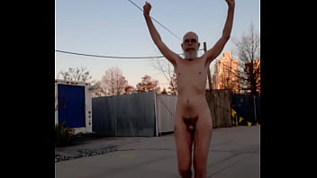 Preview 3 of Milf Penny Porsche Part1 - Me naked on the street