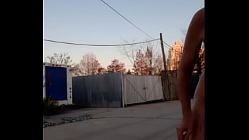 Preview 1 of Milf Penny Porsche Part1 - Me naked on the street