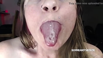 Preview 2 of Every Girl - Open Mouth Tongue Out Lick Stinky Armpits Layback Closeup Pussy Fetish - BunnieAndTheDude