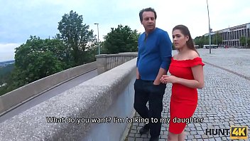 Preview 1 of Dad Fighter Sex - HUNT4K. Hunter offers money for dirty sex with gentlemans girl and he agrees