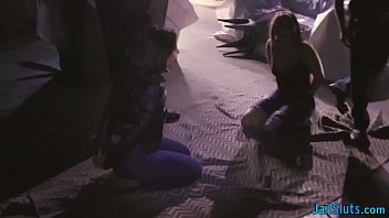 Preview 1 of Massage Daugter Mother - Caught teen perps ride cops cocks in fourway