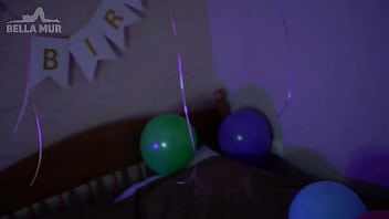 Preview 1 of Chainees Porn Videos - Cock and pussy present for her 18th Birthday