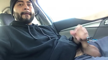 Preview 2 of Esposa Gozo Dentro - Stroking my cock in public