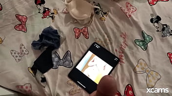 Preview 1 of Mom N Son Fuck Japanese - I walked in on my stepdad jerking off to my pics,  guess what happened