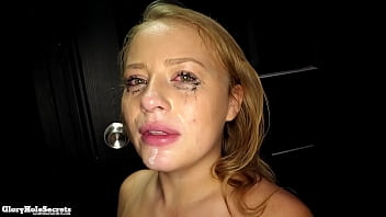 Preview 3 of Kimarya Dior Pov Piss - Slutty Gets Messy Makeup And 15 Loads In Her Mouth