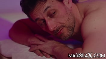 Preview 1 of Mild Videos - MARISKAX Hot blonde Tina stuffed by two big dicks