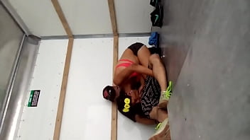 Preview 4 of Malaya Nafisa - Daniel Roche and Caitlin Borouta get nasty in u-hauls all over Las Vegas NV