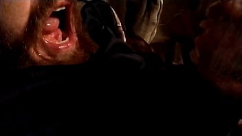 Preview 4 of Japnes Scholl - Cum in own mouth! Slow motion