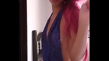 Preview 4 of Mulata Dildo Webcam - Voyeur teen young ass