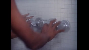 Preview 3 of Sister N Brother Fuck8ng - Kolchak The Night Stalker: Sexy Ebony Shower Girl - Different Quality (Forwards &amp_ Backwards) HD