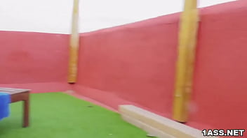 Preview 1 of Tamil Radha Sex - Kinky Canela Skin rims her man before being anal railed