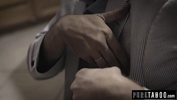 Preview 2 of Sex Vadao Xxxxx - PURE TABOO Nervous Teen Giselle Palmer Gets Caught Fucking Her Stepdad&#039_s Best Friend