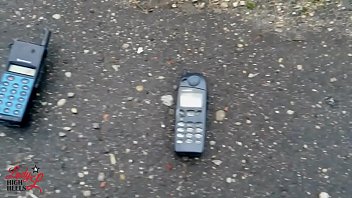 Preview 1 of Virginie Efira - Lady L crush 10 mobile phones.