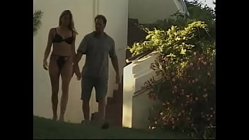 Preview 1 of Raw Cops - Horny dude of middle age proposed blonde beauty Monica Sweetheart to have some fun on the grass of municipal park