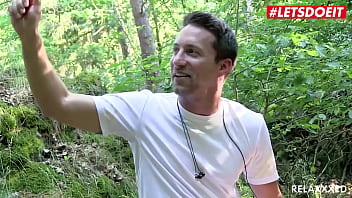 Preview 1 of Xxxviedeos Mp 4 - LETSDOEIT - #Rita #Lutro - Teasing Lover Wants To Fuck His Czech Girl Into The Woods