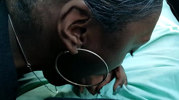 Preview 4 of Hindustani Video Bf 2019 - GETTING SUCKED OFF IN THE CAR BY AN EBONY MILF