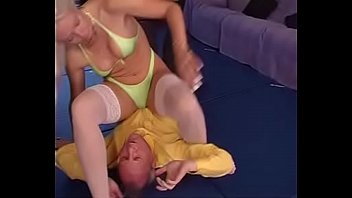 Preview 2 of Pervert Anal Teen - DF-060 Femdom Wrestling