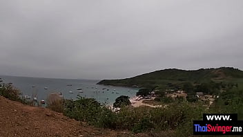 Preview 4 of Doldo Grl - Beautiful day bike ride and quickie fuck with my Thai GF