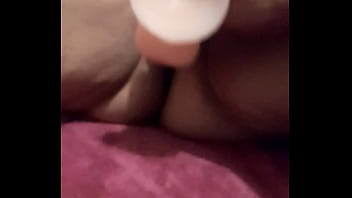 Preview 3 of Mature Mask Fuckend Boy Hotel - Mi esposa y su dildo