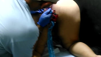 Preview 3 of Sexxy 18 Video Old - Mary puta  casada tatuando o cuz&atilde_o arrombado