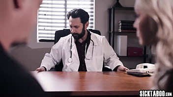 Preview 3 of Best Yoga Fuck - Doctor filled MILFs Kenzie Taylor tight pussy and helped her and her husband