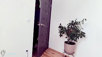 Preview 1 of Cunt Bdsm - Burglar Licking Feet and Rough Fucks Ass And Pussy Girl With Tied Hands