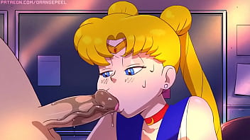 Preview 2 of Black Lesbian Lick Girl Cum - 「The Soldier of Love &amp_ Justice」by Orange-PEEL [Sailor Moon Animated Hentai]