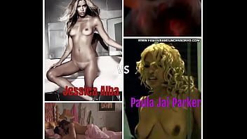 Preview 4 of Www Phjmsex Co - Who Would I Fuck? - Jessica Alba VS Paula Jai Parker (Celeb Challenge)