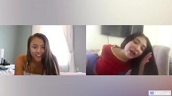 Preview 2 of Hd Part 6 - Gia Derza &amp_ Jane Wilde are masturbating in a live webcam show