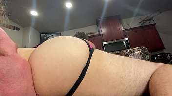 Preview 2 of Step Daddy Anal - Bubble Butt Twink Scotty gets Bred,  Rimmed,  and Blown on the Counter by Twunk Husband Brock