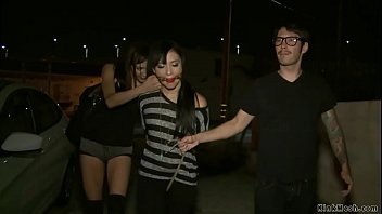 Preview 1 of Xvidiu - Bound brunette public anal fucked