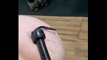 Preview 3 of Desi Couple With Foreigner - Thick girl AnastasialuvRain being whipped by SavageGloRain